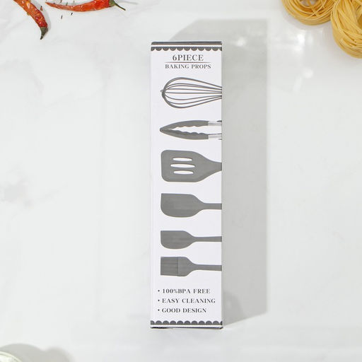 Набор кухонных принадлежностей Black, 6 предметов, чёрный