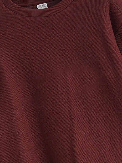 Bisiklet Yaka Dokulu Erkek ?ocuk Ti??rt