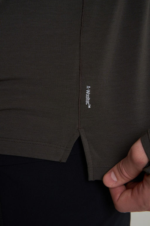 Лонгслив Коричневый ANTA RUNNING LS Tee  фото 9