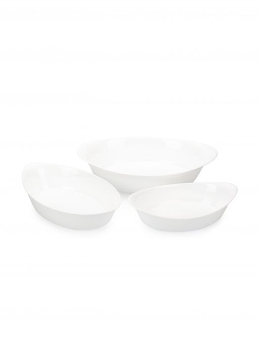 Набор блюд для запекания SMART CUISINE CARINE 3шт (38x23см + 32x20см + 29x17см) овальных