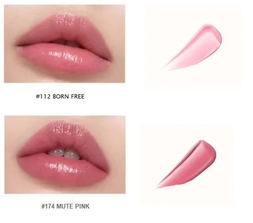 Бальзам для губ увлажняющий с оттенком HERA Sensual Nude Balm Miniature #112 Born Free светло-розовый (в коробочке), 1,1g
