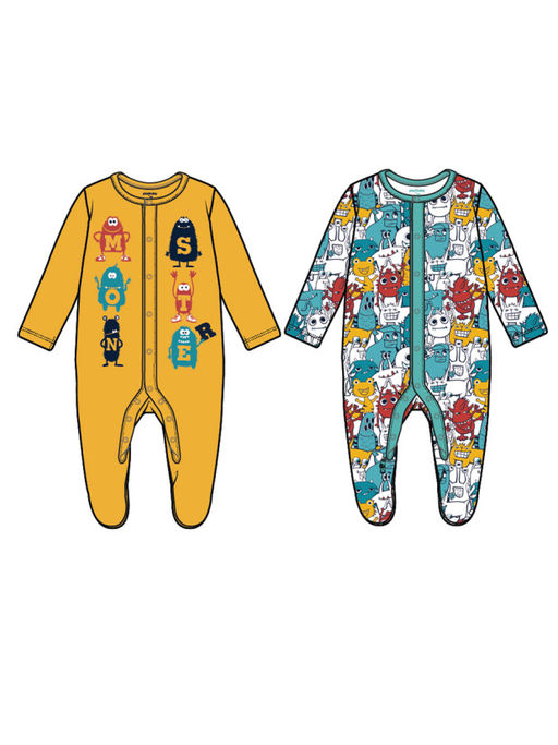 PlayToday / Комбинезон для мальчика, 2 шт. в комплекте