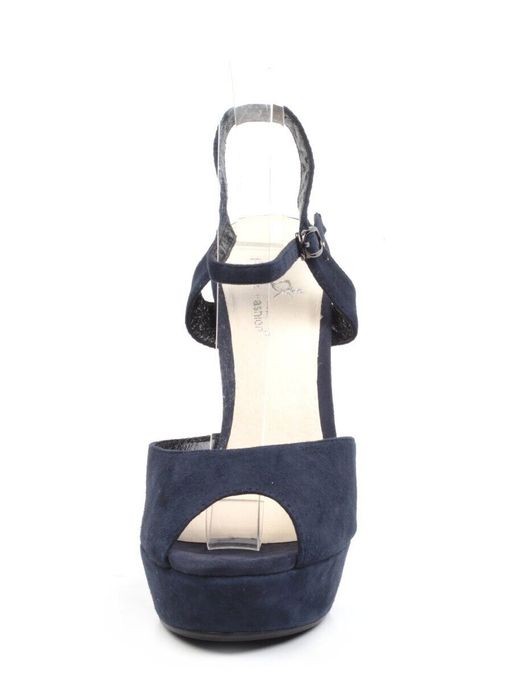 06-87U BLUE Туфли женские (натуральная замша) - Фабричный китай фото 9