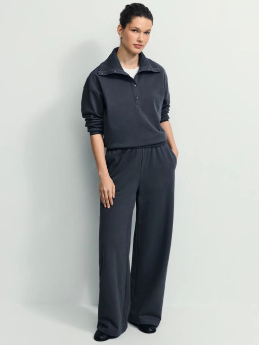 Толстовка с воротником прямого кроя / Zarina фото 3