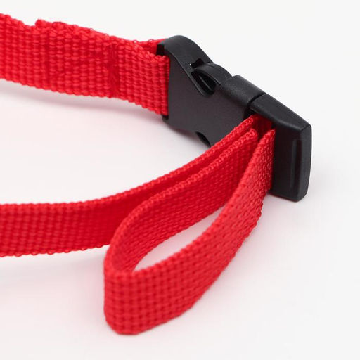 Намордник текстильный, размер 3 (длина по носу 4 см, обхват морды 22 см), микс цветов - Пижон фото 4