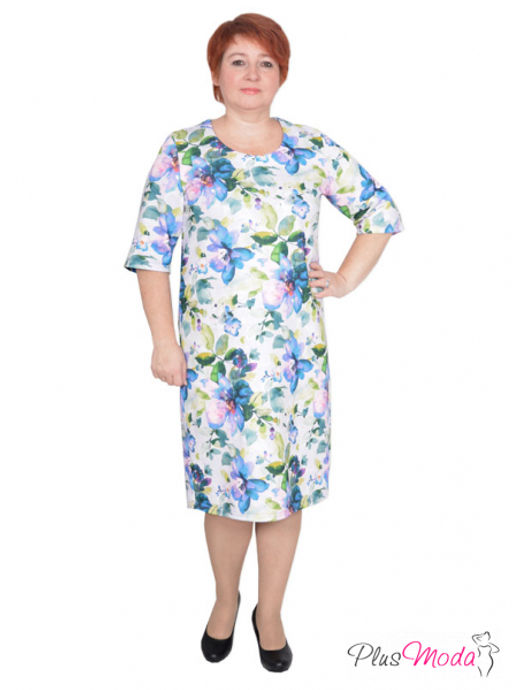 Платье Модель №185 размеры 50-76 - Plusmoda фото 4