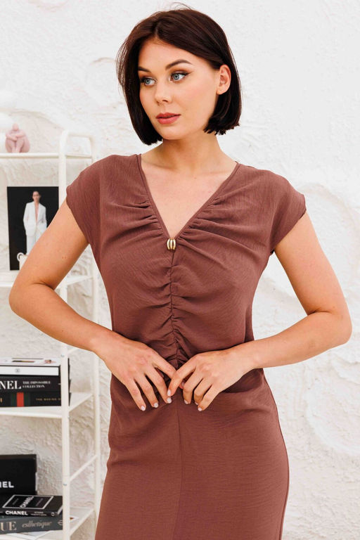 Платье AURA 3267-170 шоколад