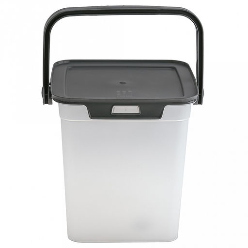 Контейнер для стирального порошка пластмассовый "Smart" 6,5л, 23,5х22х23см (Россия)