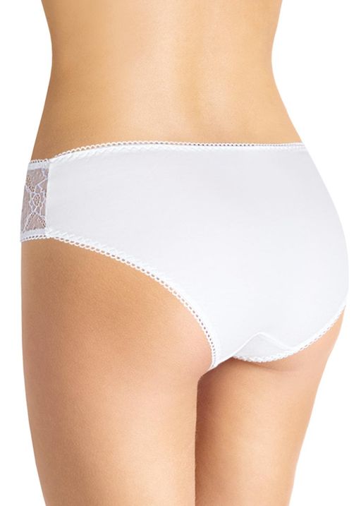 CLE C504 Трусы жен.Кружево хл. белый - Clever wear фото 2
