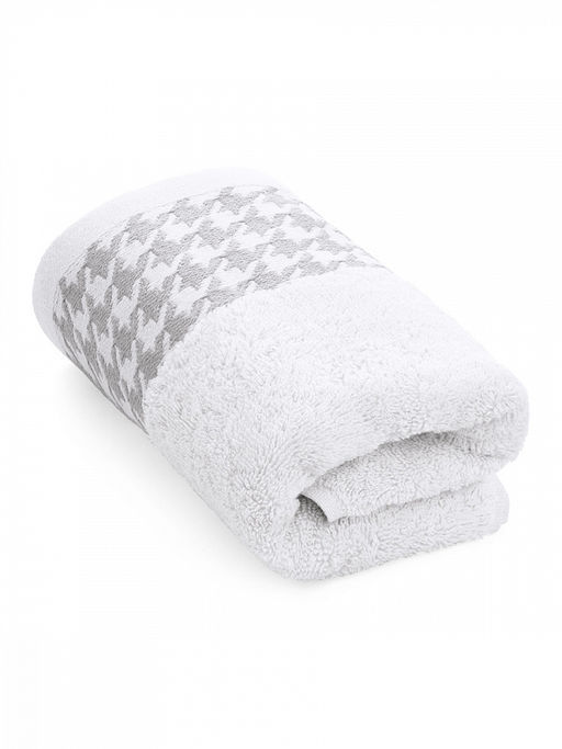 Полотенце для рук 35x70 белый махровая ткань