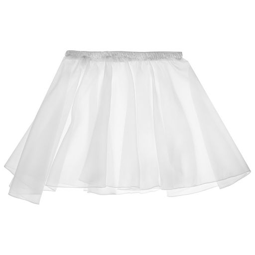 Юбка-солнце гимнастическая Grace Dance, р. 32-34, цвет белый  фото 8