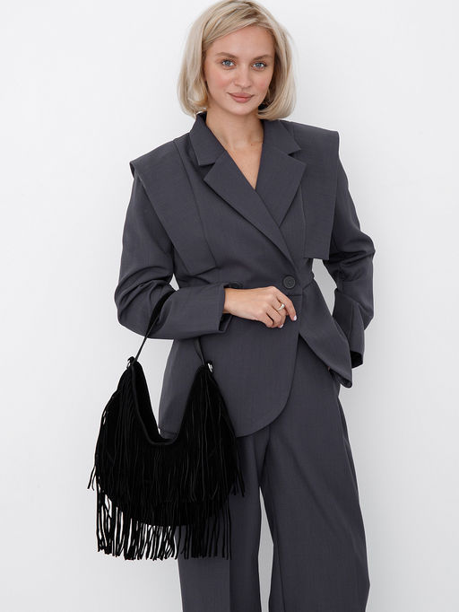 Сумка 5812P black Polina&Eiterou