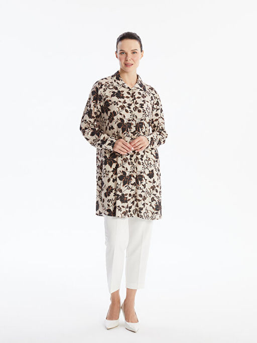 Desenli Kad?n G?mlek Tunik