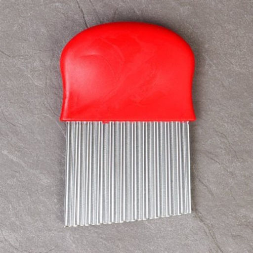 Овощерезка-нож рифленая / DE-240 /уп 240/ без цветной этикетки - Галеонтрейд фото 5