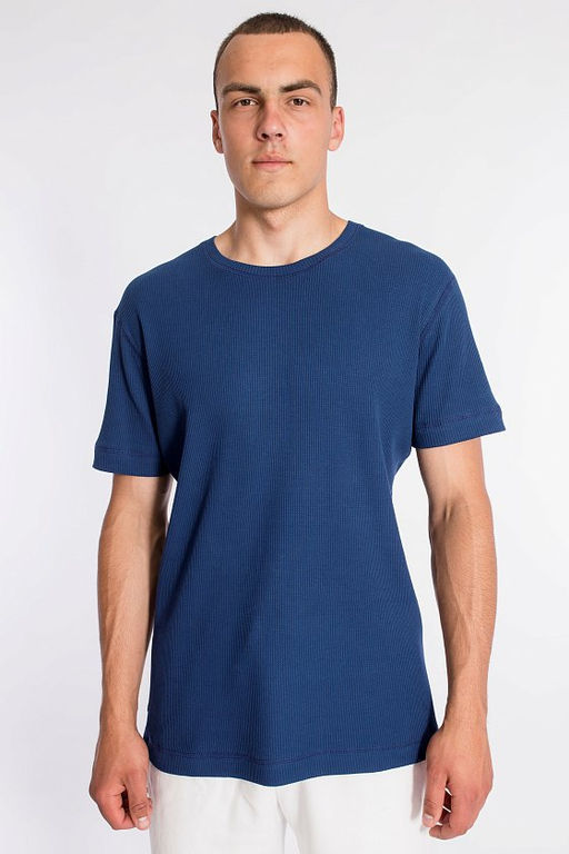 Футболка М123030а Синий - Елена фото 4