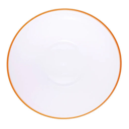 9471 GIPFEL Салатница LUMINO круглая 23х13 см с двойными стенками. Материал: пластик. Цвет: оранжевый  фото 7