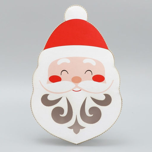 Коробка новогодняя подарочная «Дедушка Мороз», 16.5×25×5 см