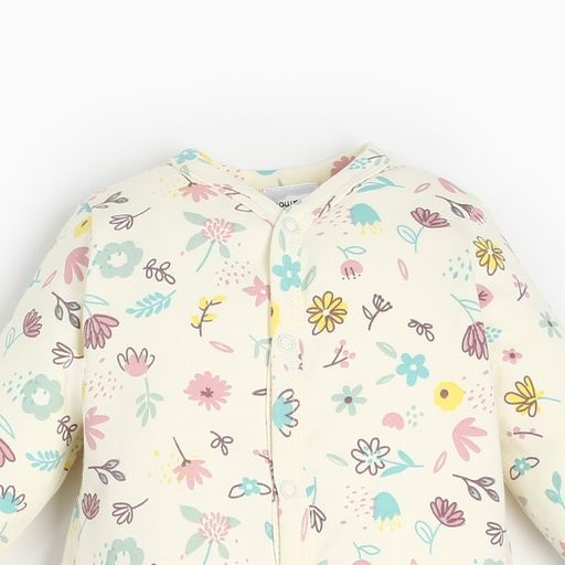 Комбинезон Крошка Я Flower, рост 80-86 см, бежевый  фото 2