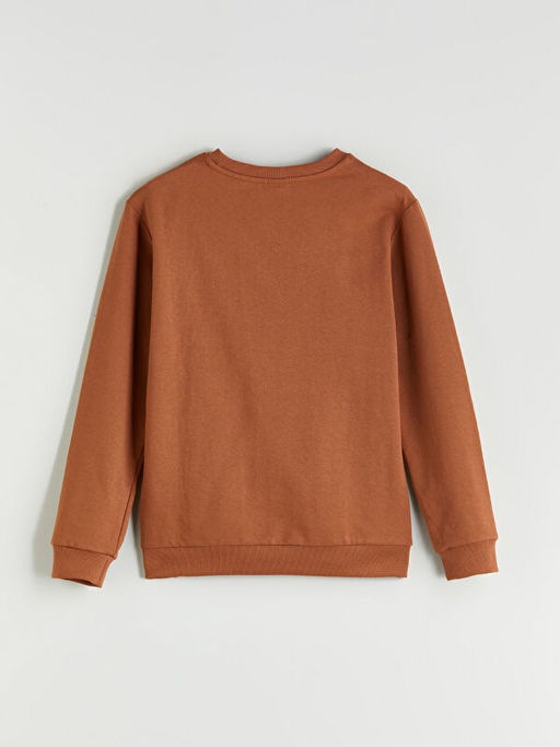 Bisiklet Yaka Erkek ?ocuk Sweatshirt