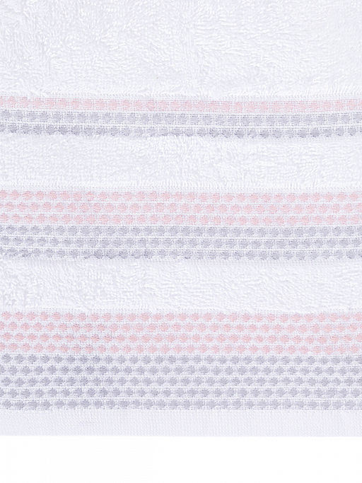 Полотенце махровое 70x140 белый махровая ткань - Lucky фото 4