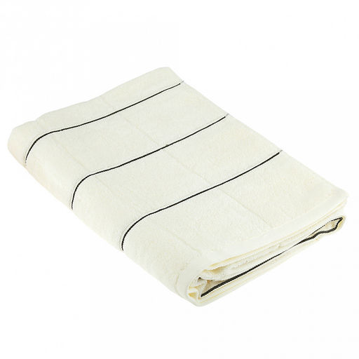 Полотенце махровое "Комфорт" 70х140см, хлопок 100%, молочный (Китай)