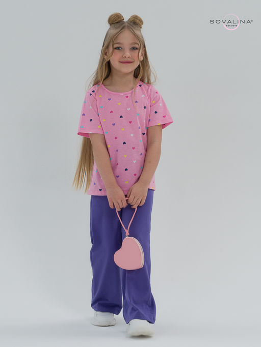 Костюм Лето цветные сердечки-верипери - Sovalina фото 7