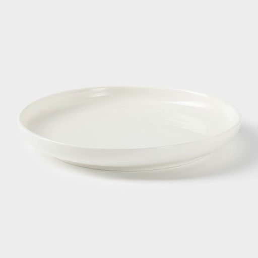 Тарелка фарфоровая Wilmax, d=19 см, белая