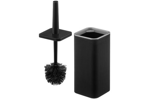 Ерш для унитаза 10,2х10,2х33,5 см черный/серебро (132758) - Elan gallery фото 4