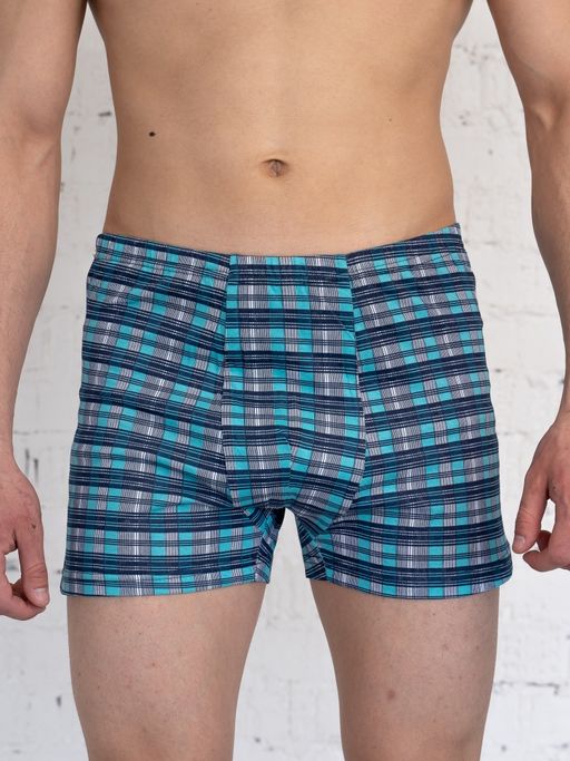 Трусы муж.арт.304/1-2,сине-зеленые - Binita фото 2