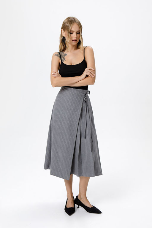 Юбка Pirs 6302 серый фото 4