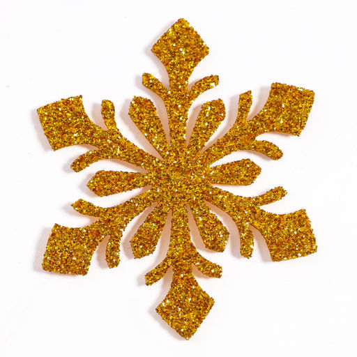 Новогодний декор «Снежинки», набор 9 шт., цвет МИКС