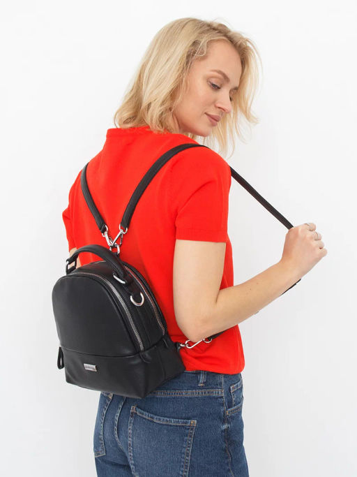 Рюкзак 670091 black Velina Fabbiano-Safenta