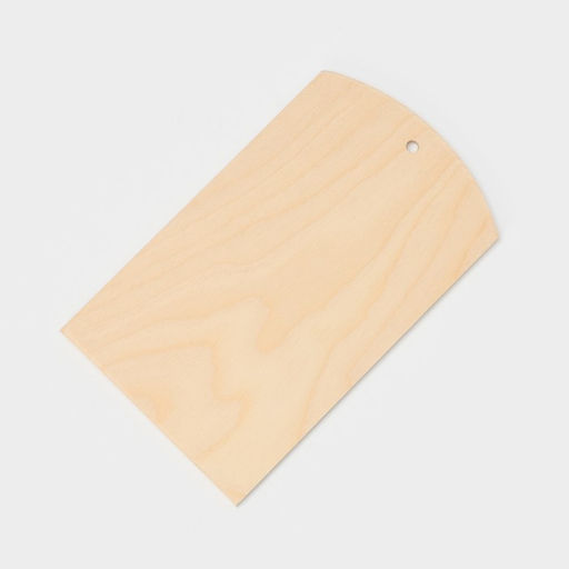 Доска разделочная под роспись Доляна, 25×15×0.6 см, дерево фанера