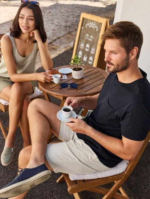 Мужская футболка из льна и хлопка LIVERGY  фото 5