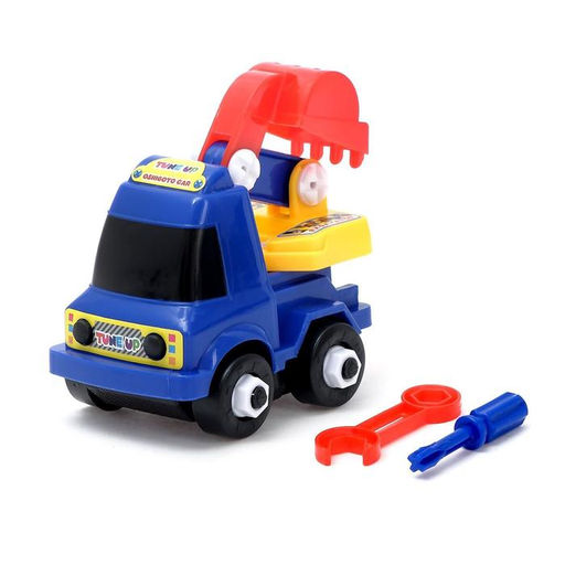 Пластмассовый конструктор Стройтехника, 20 деталь, МИКС - Simaland фото 8