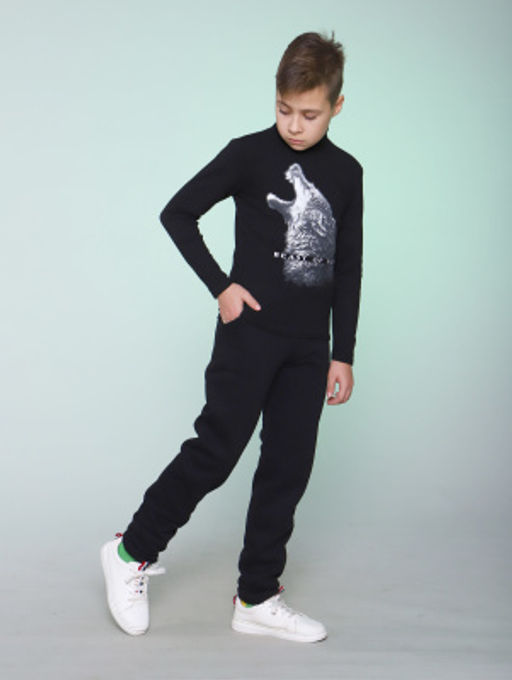 Джемпер Тайга черный Ладошки  фото 6