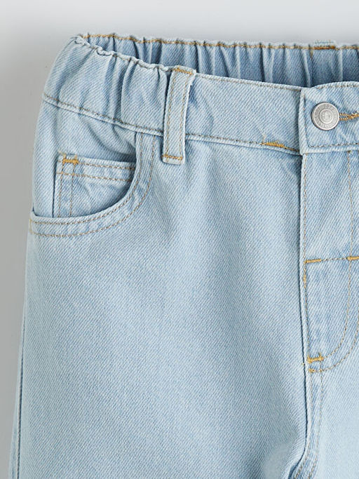 Baggy Fit Erkek ?ocuk Jean Pantolon