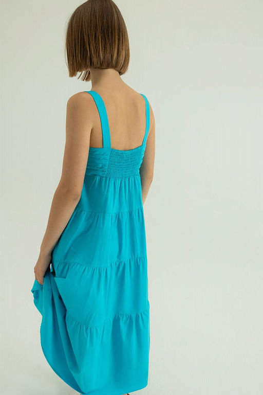 Ярко-оранжевое платье - Incity фото 11