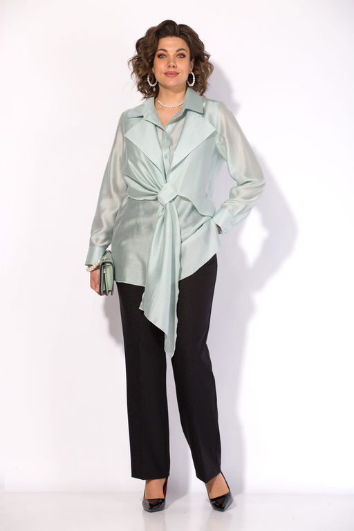 Костюм Liliana 1520 БрПн мятный+черный