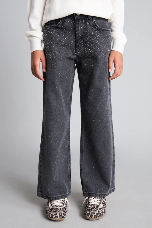 Straight Fit Jean Pantolon K_z _ocuk - Defacto фото 3
