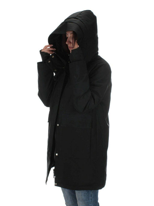 22352 BLACK Куртка зимняя женская (200 гр. холлофайбера) - Fashion фото 10