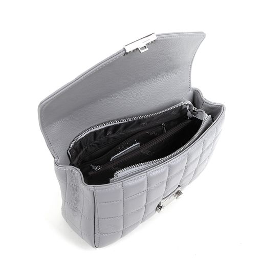 Женская сумка, кожа, Mironpan 9118 Серый