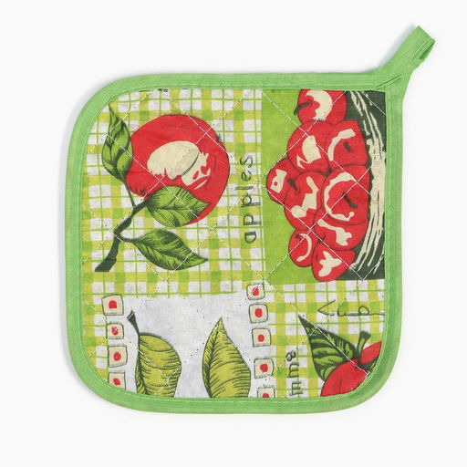 Кухонный набор 2 предмета LoveLife: прихватка 15х15см, варежка-прихватка 21х15 см, 100% п/э  фото 4