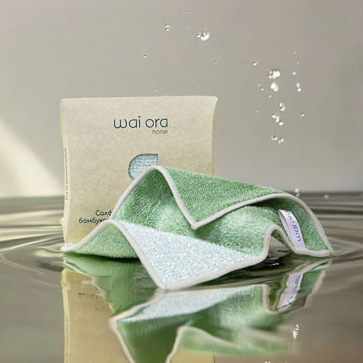 Салфетка из натурального бамбукового волокна Bamboo Home (Песочный) - Wai ora фото 4