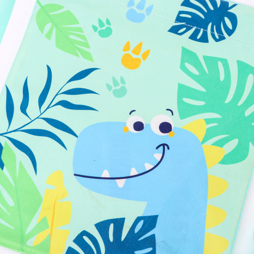 Сумка детская «Дино», 35×30 см, бирюзовая