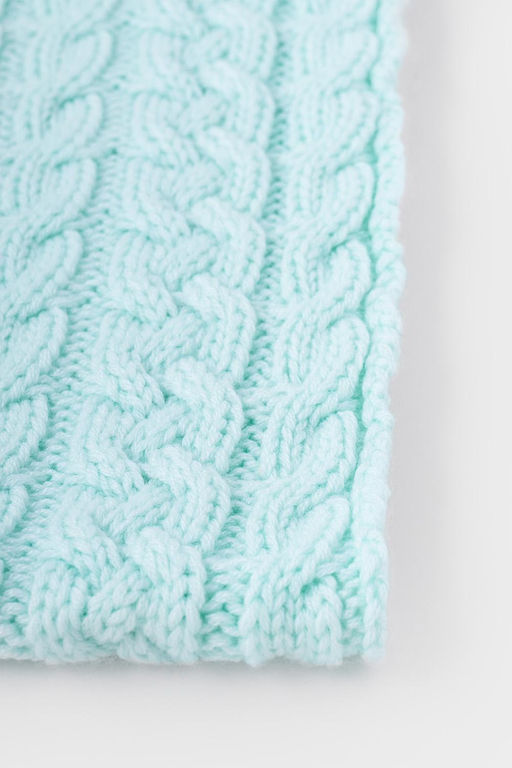 Crockid _ КВ 15005/ш/светлая бирюза шарф-снуд дет