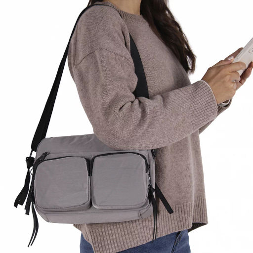 Сумка 8696MD gray Mindesa