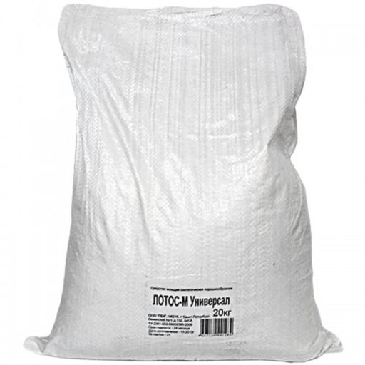 ЛОТОС-ВОЛГА стир.порошок 20кг мешок Ручная стирка