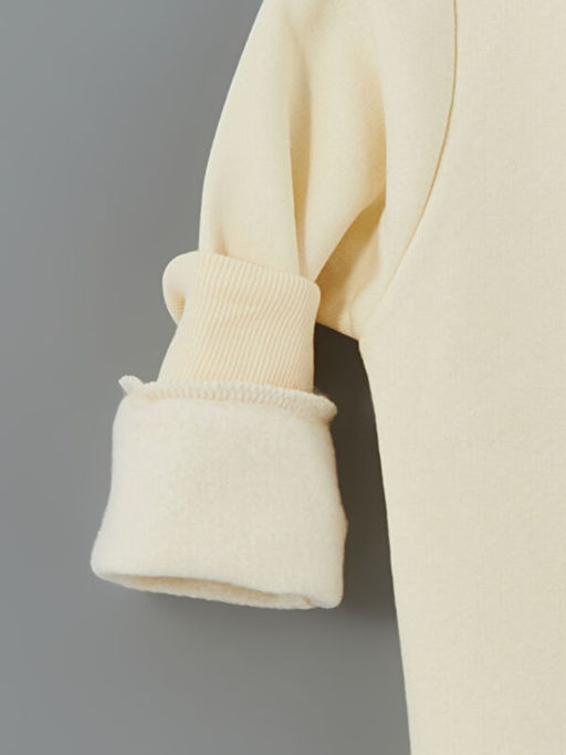 Bisiklet Yaka Bask?l? K?z Bebek Sweatshirt - Waikiki фото 2