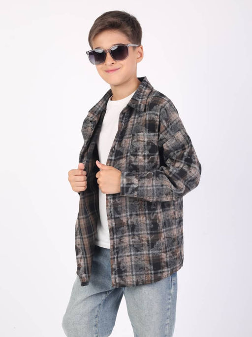 Рубашка 6510 т.синяя клетка 950 Be Friends  фото 4